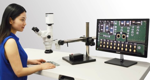 1080p HD camera microscope video inspection